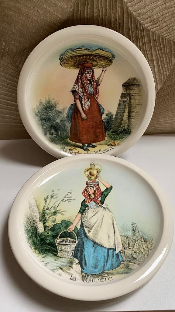 5 stuks Thema Borden van Boch, Ophalen of Verzenden
