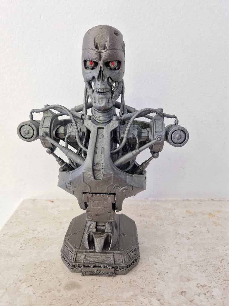 nieuwe terminator t-800 buste, Ophalen of Verzenden, Nieuw, Film, Beeldje, Replica of Model