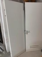 Opdekdeuren met stalen kozijnen compleet en nieuw, Ophalen, 80 tot 100 cm, 215 cm of meer, Binnendeur