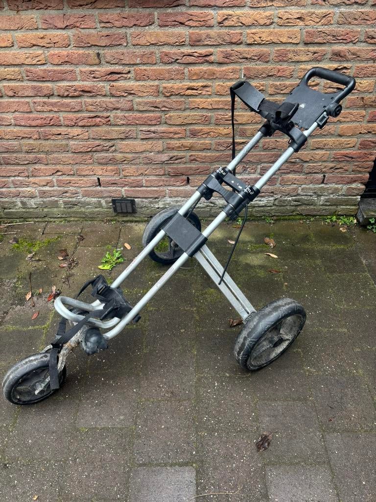 Big Max Easy Golftrolley, Sport en Fitness, Golf, Zo goed als nieuw, Golfkar, Ophalen of Verzenden