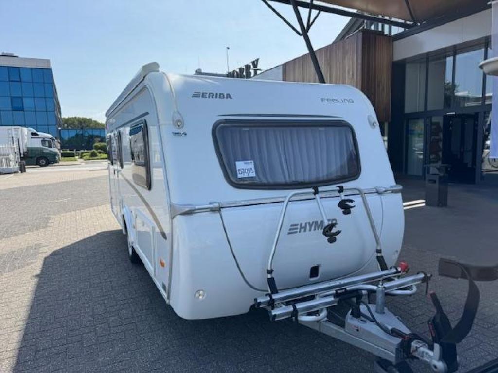 Eriba Feeling 470 2017 MOVER + LUIFEL!!!, Caravans en Kamperen, Caravans, Overige typen, Bedrijf, Treinzit, Schokbreker