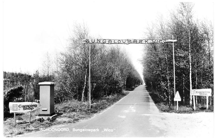 939359 Schoonoord 1978 Bungalowpark Wico Gelopen met zegel, Verzamelen, Ansichtkaarten | Nederland, Gelopen, Drenthe, 1960 tot 1980