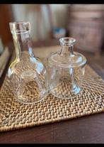 Opstapel baar olijf olie en azijn flesjes, Ophalen of Verzenden, Zo goed als nieuw