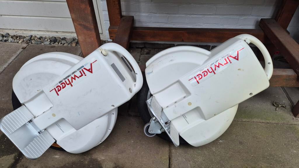 Airwheel elektrische eenwieler - Wit (2 stuks), Ophalen, Gebruikt, Overige typen, Airwheel