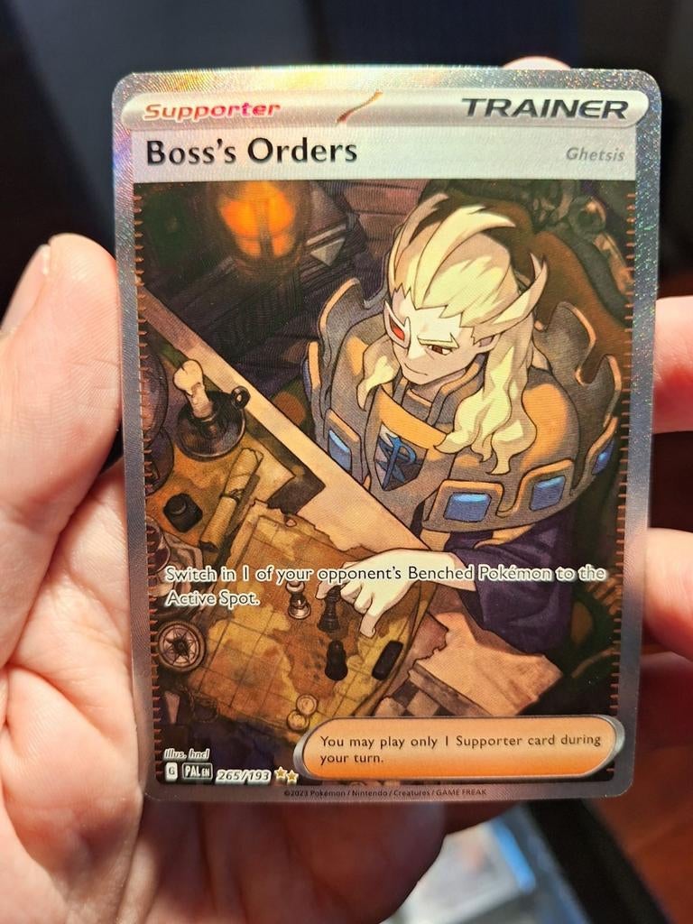 Boss's Orders Pokémon NM, Ophalen of Verzenden, Zo goed als nieuw