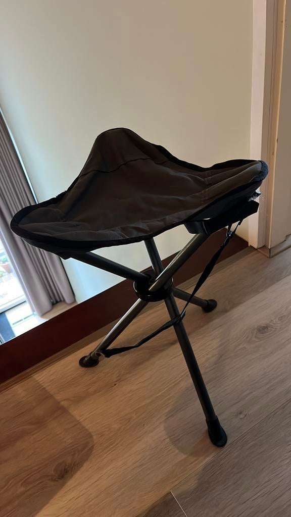 Opvouwbaar krukje, Caravans en Kamperen, Ophalen, Zo goed als nieuw, Campingstoel