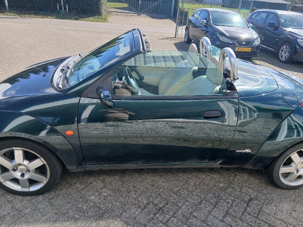 Ford Ka 1.6 Streetka 2003 Groen, Auto's, Ford, Bedrijf, Ka, Benzine, E, Cabriolet, Handgeschakeld, Geïmporteerd, Groen, Overige kleuren