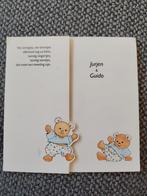 Tweeling, Verzamelen, Ophalen of Verzenden, 1990 tot 2000, Geboortekaartje