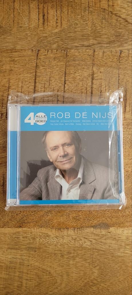 Rob de Nijs alle 40 goed, Cd's en Dvd's, Cd's | Nederlandstalig, Ophalen of Verzenden, Nieuw in verpakking, Levenslied of Smartlap