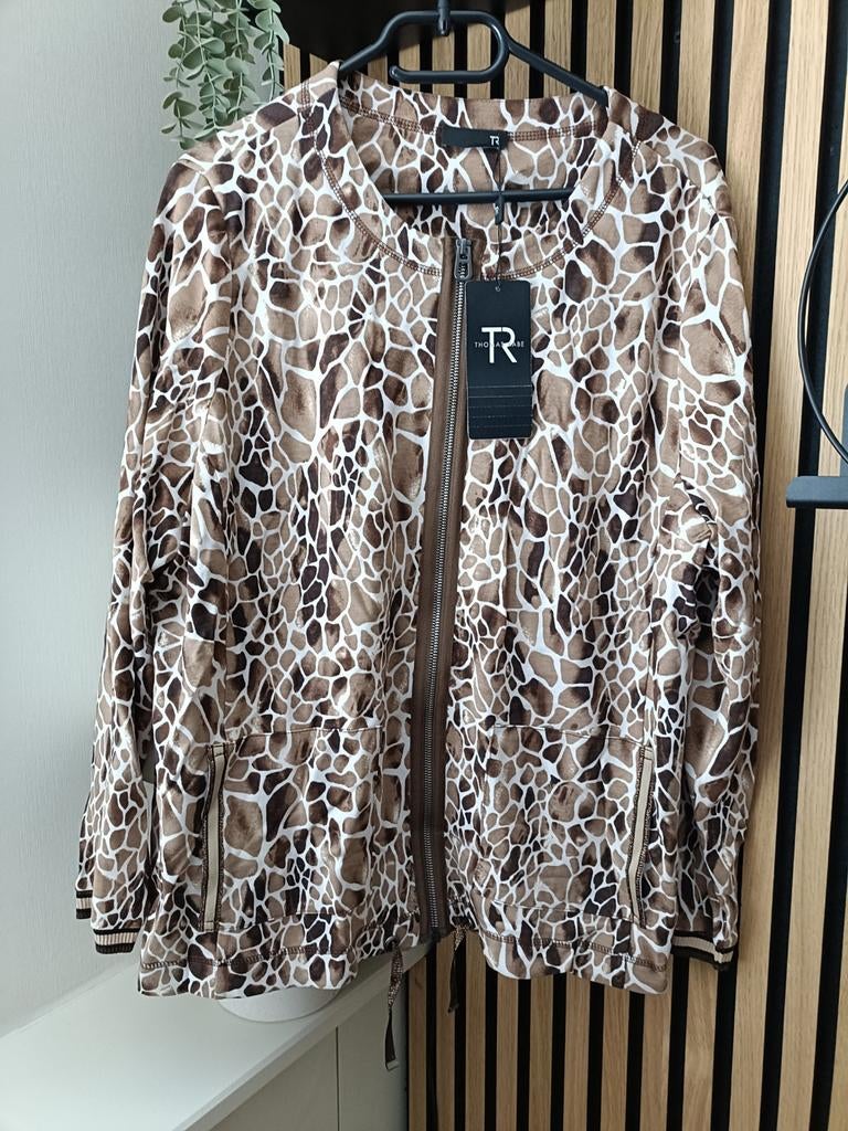 Thomas Rabe  Jack, Giraffeprint, Maat 48, Thomas Rabe, Beige, Maat 46/48 (XL) of groter, Nieuw