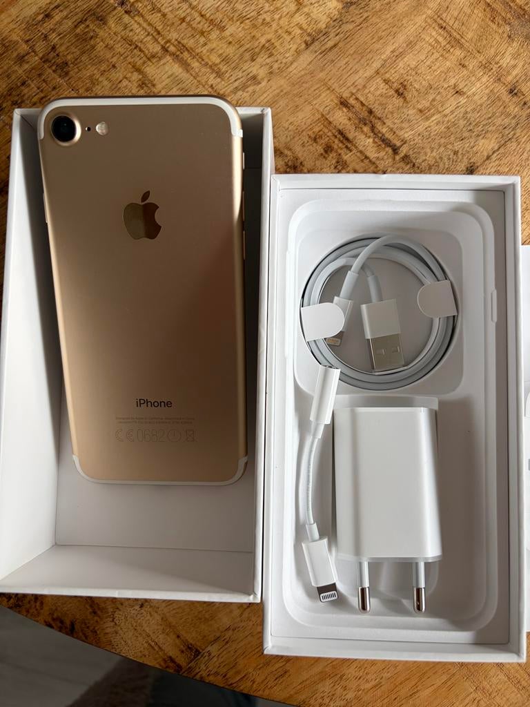 iPhone 7 Goud - 32 GB - Zeer nette staat, 32 GB, Ophalen of Verzenden, Zo goed als nieuw, Zonder simlock
