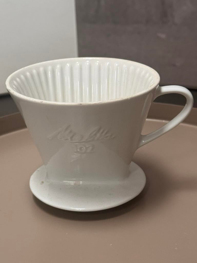 Melita porseleinen koffiefilter, Ophalen of Verzenden