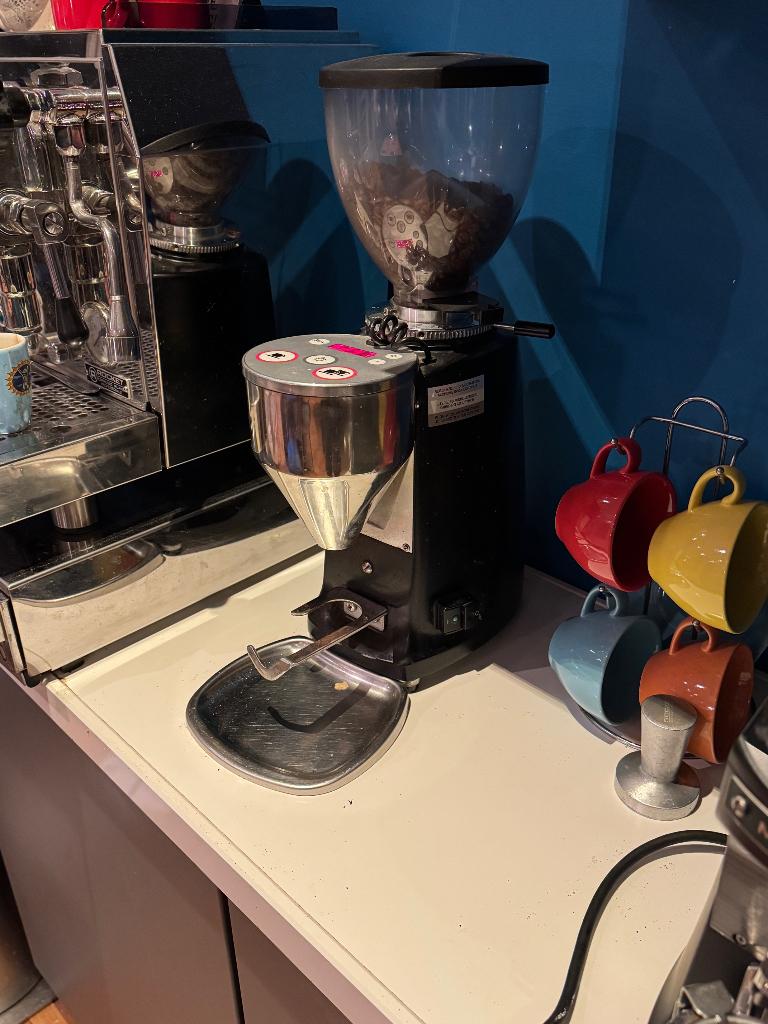 Mazzer Mini bonenmaler Electronic, Witgoed en Apparatuur, Koffiemachine-accessoires, Ophalen, Gebruikt