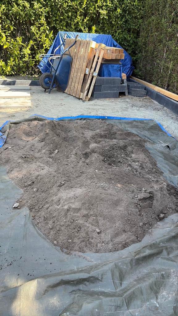 Zwart zand GRATIS, Ophalen, Zo goed als nieuw, Overige typen