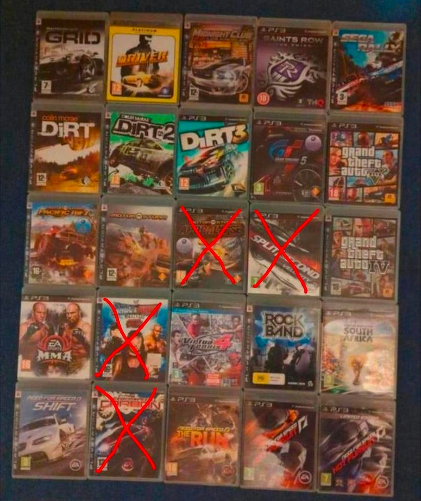 PlayStation 3 spellen: race, actie, vechten en sport, 1 speler, Racen en Vliegen, Ophalen of Verzenden, Zo goed als nieuw