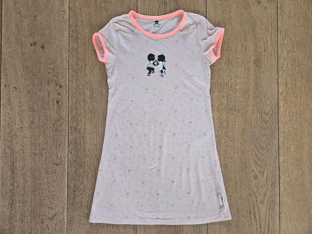 Schattig pyjama jurkje van Hema maat 122/128, Nacht- of Onderkleding, Gebruikt, Meisje, Ophalen of Verzenden