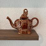 Vintage Satsuma theepot - olifant met kleine olifant, Antiek en Kunst, Ophalen of Verzenden