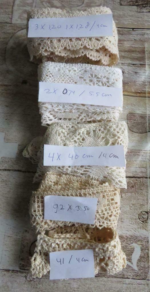 KANT STROKEN * Divers *, Antiek en Kunst, Antiek | Kleden en Textiel, Verzenden