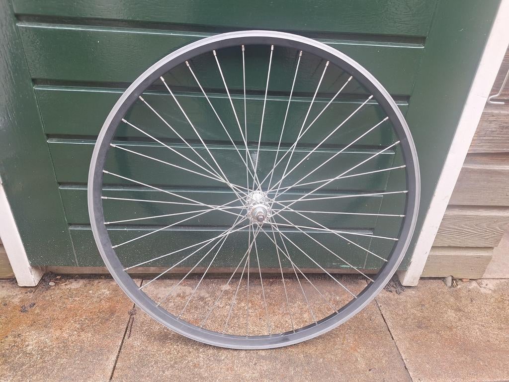 4velgen,alu, 28inch, 25mm breed, 2met snelkoppeling8euro ps, Ophalen, Gebruikt, Wiel