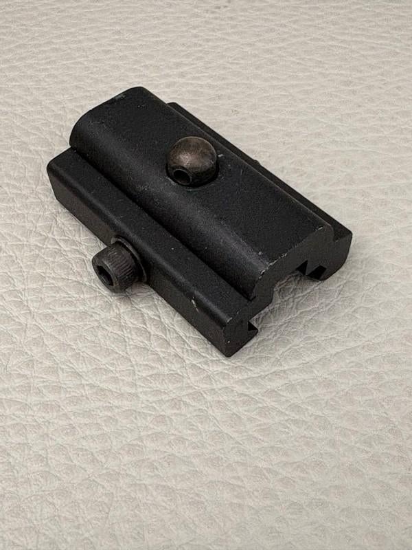 20MM Bipod Adaptor geweer pistool rifle schietsport gun, Ophalen of Verzenden, Zo goed als nieuw