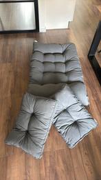 Nieuwe  pallet bank kussens set van 3 kussens, Ophalen, Nieuw, Grijs