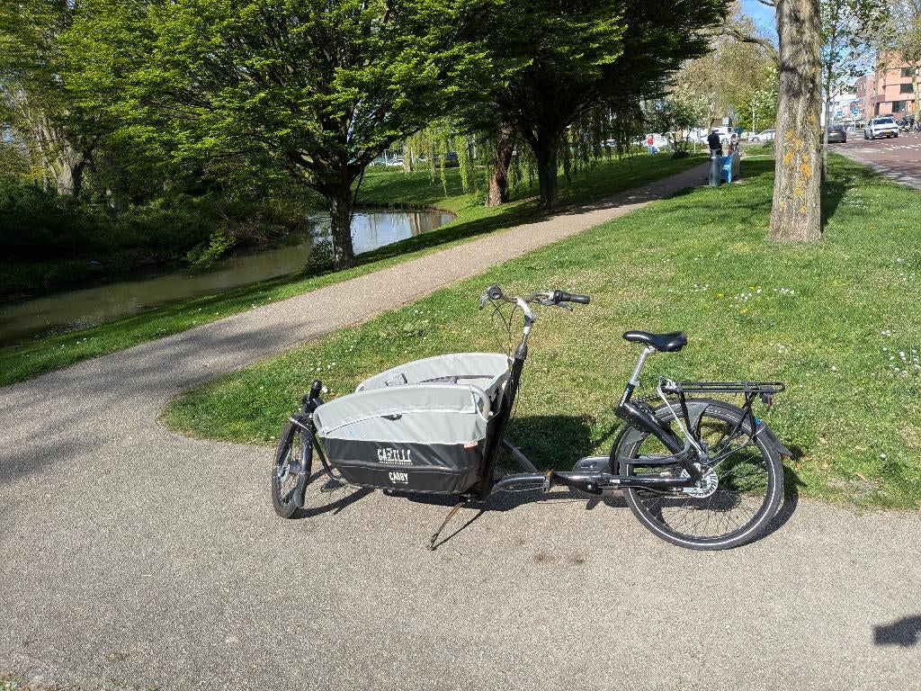 Bakfiets Gazelle Cabby, Ophalen, Gebruikt, 2 kinderen, Gazelle