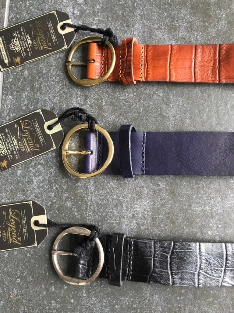 3 NIEUWE riemen LEGEND, Kleding | Dames, Riemen en Ceinturen, Verzenden, Echt leder, Tailleriem, LEGEND