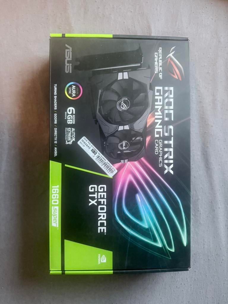 Geforce GTX 1660 Super, Computers en Software, Videokaarten, Ophalen, Zo goed als nieuw, GDDR6, PCI-Express 3