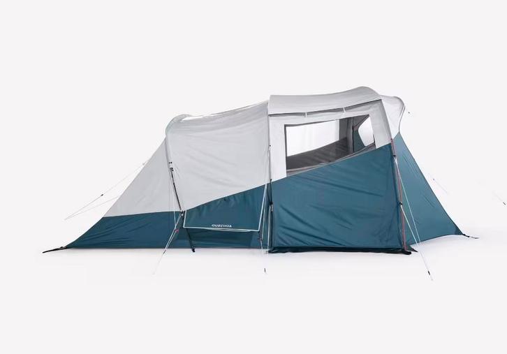 Decathlon Quechua Arpenaz 5.2 Fresh & Black tent, Caravans en Kamperen, Tenten, Zo goed als nieuw, Ophalen