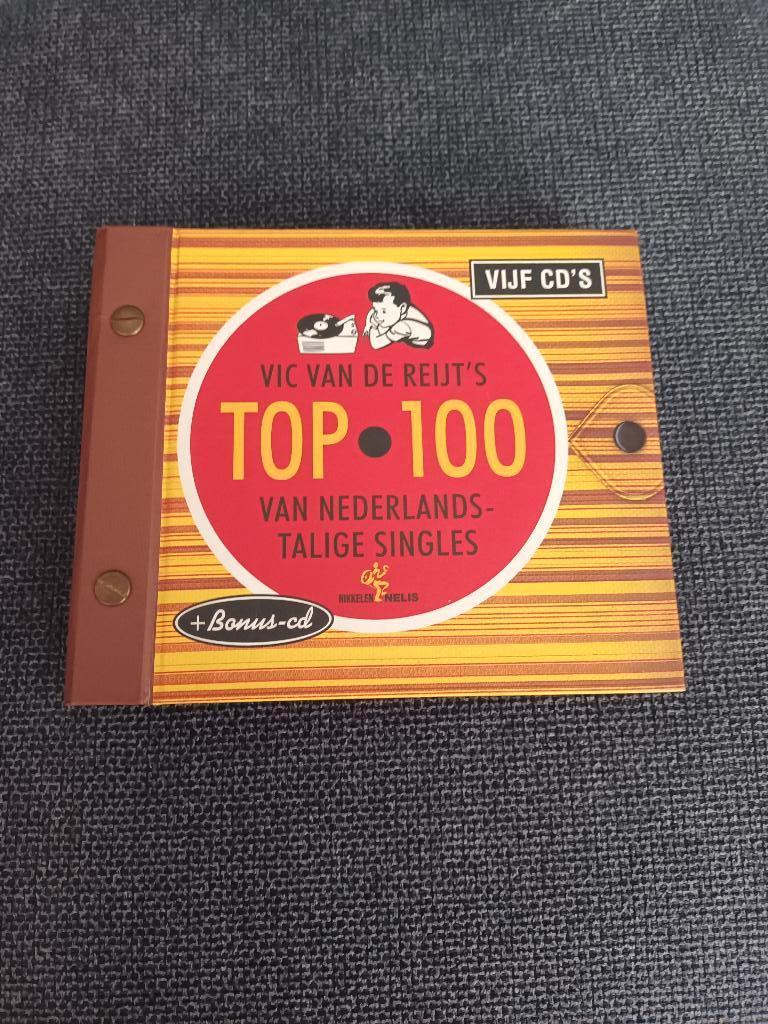 VIC VAN DE REIJT'S TOP . 100 VAN NEDERLANDSTALIGE SINGLES, Ophalen of Verzenden, Nieuw in verpakking, Levenslied of Smartlap, Boxset