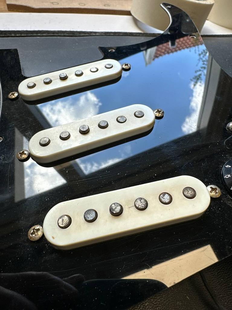 Rebel Relic SRV Stratocaster Pickups, Ophalen of Verzenden, Gebruikt, Solid body, Overige merken