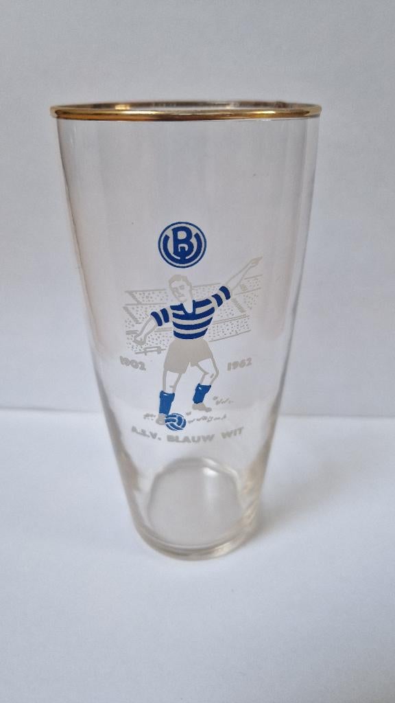 Voetbalglas ASV Blauw Wit, Verzamelen, Ophalen of Verzenden, Zo goed als nieuw, Overige binnenlandse clubs, Overige typen