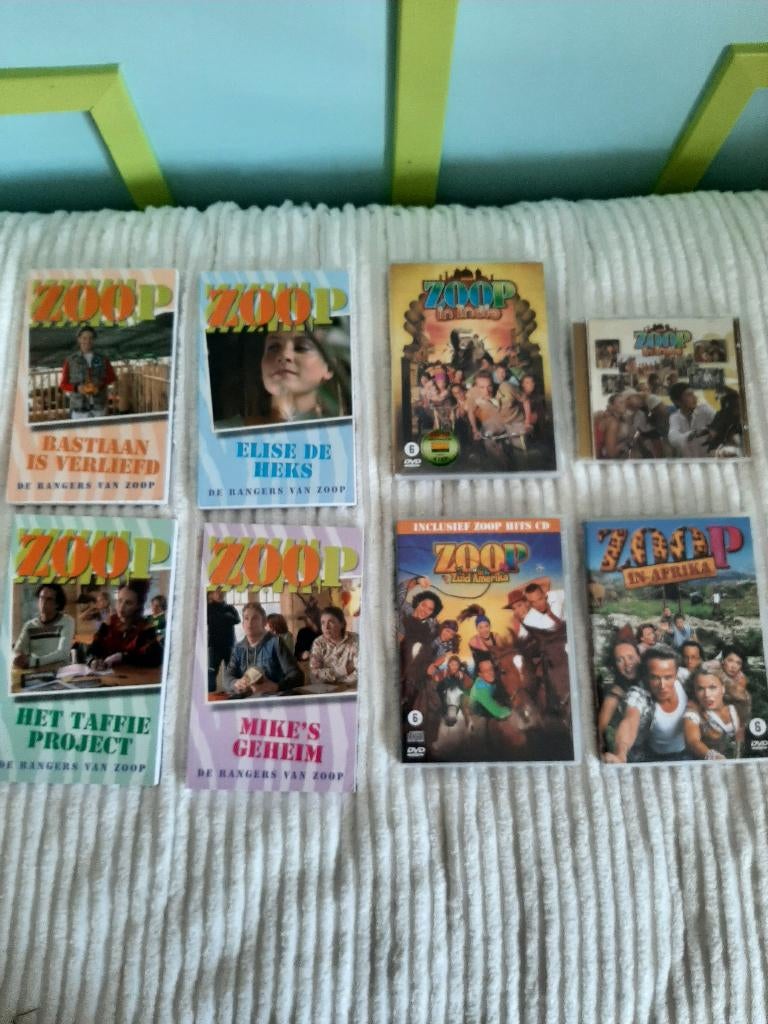 DVD's  Zoop in India , Afrika, Zuid-Amerika, CD en boeken, Avontuur, Vanaf 9 jaar, Ophalen of Verzenden, Zo goed als nieuw