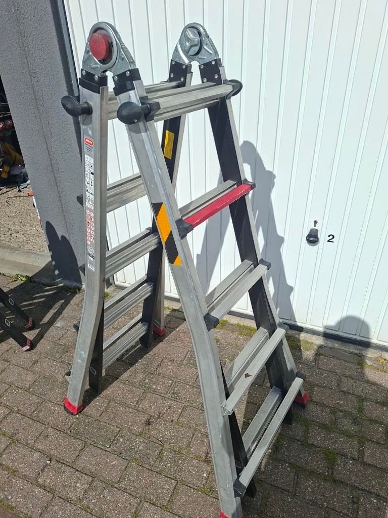 Altrex Varitrex Teleprof 4x5 vouwladder - Goede staat, Doe-het-zelf en Verbouw, Altrex, Ophalen of Verzenden, Zo goed als nieuw