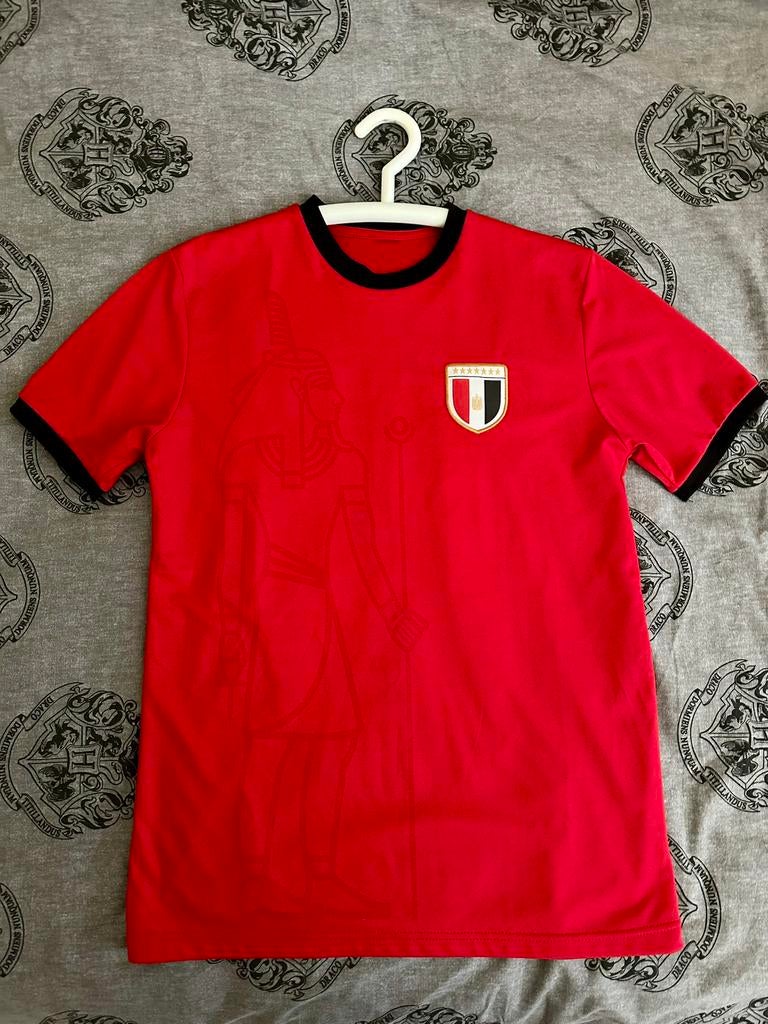 Coca-Cola Farao Egypte WK voetbalshirt, Maat L, Ophalen of Verzenden, Zo goed als nieuw, Shirt