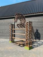 Groot paardenbeeld gemaakt van hoefijzers – uniek kunstwerk, Ophalen, Nieuw, Overige soorten