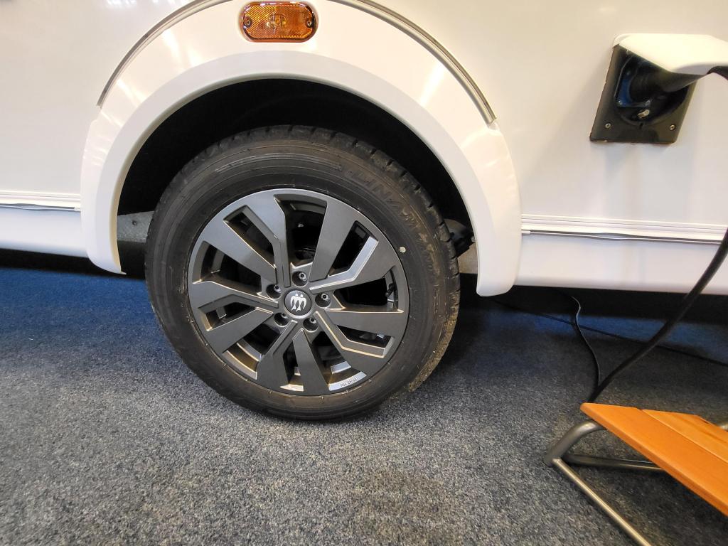 Knaus Sport 500 KD; zeer compleet uitgevoerd af fabriek, Schokbreker, Bedrijf, Treinzit, Knaus