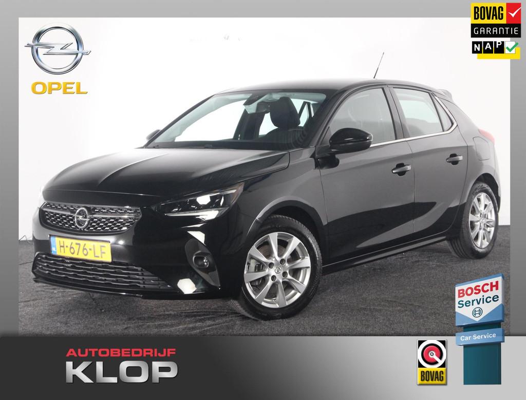 Opel Corsa 1.2 Elegance | automaat | Apple CarPlay/Android a, Auto's, Opel, Bluetooth, 101 pk, Gebruikt, Leder en Stof