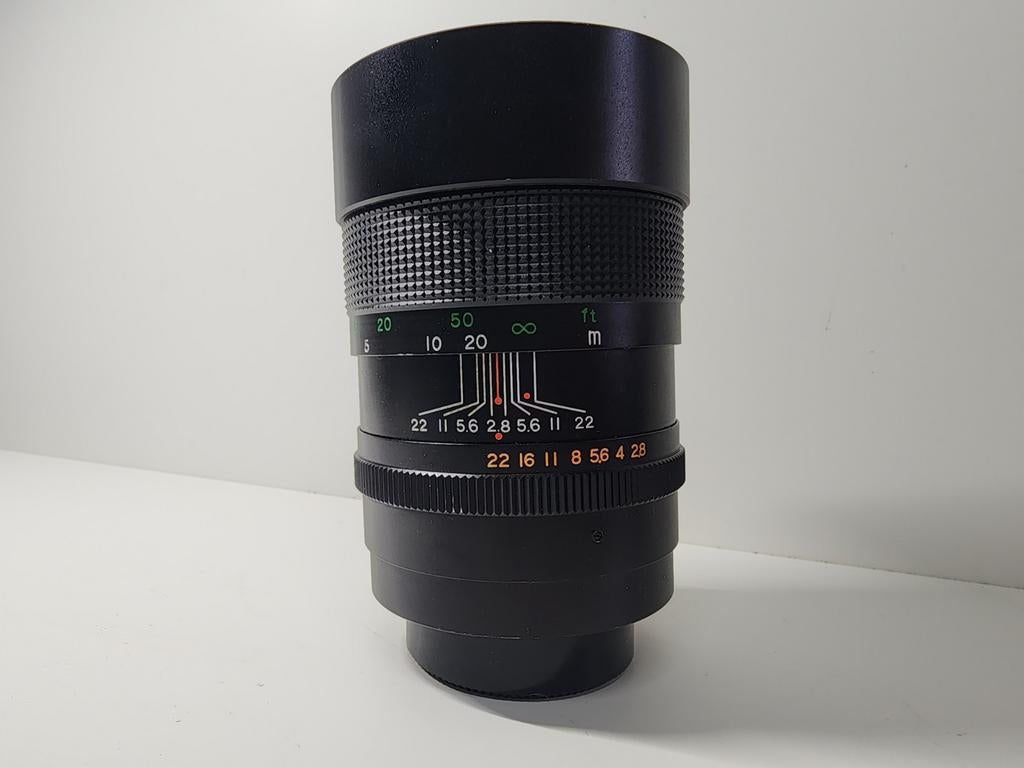 Pallas Auto 135mm f/2.8 lens met koker, Gebruikt, Pallas, Onbekend, Onbekend