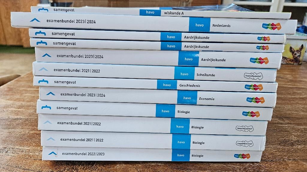 Examenbundels havo, Ophalen of Verzenden, Zo goed als nieuw, HAVO, Biologie