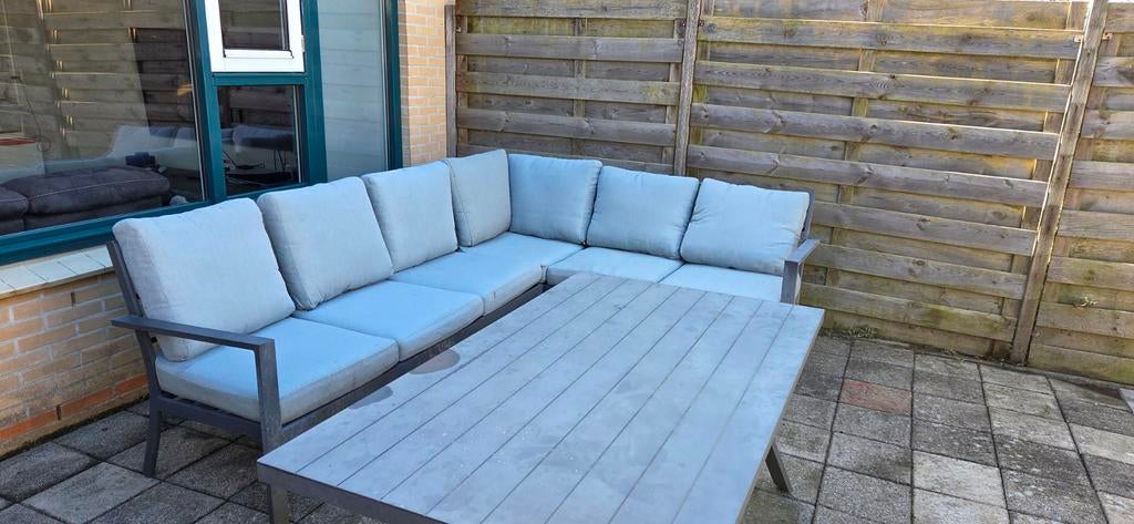 Mooie loungeset, Ophalen of Verzenden, Gebruikt, Bank