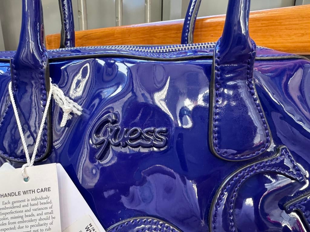 Nieuwe blauwe Guess tas met alle labels erbij., Ophalen of Verzenden, Nieuw, Blauw, Handtas