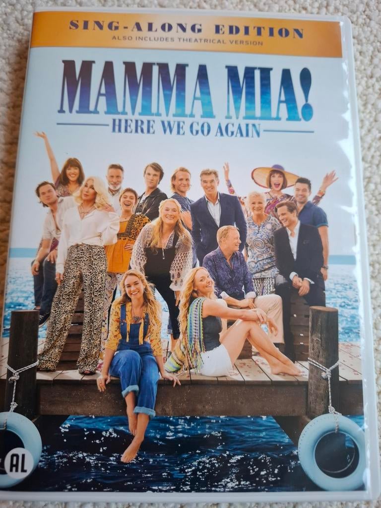 Mamma mia here we go again, Alle leeftijden, Ophalen of Verzenden, Zo goed als nieuw