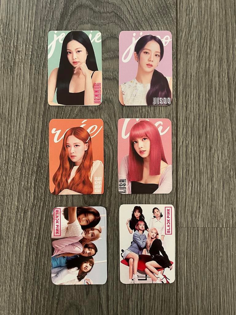 BlackPink fotokaarten set, Ophalen of Verzenden, Zo goed als nieuw, Foto of Kaart