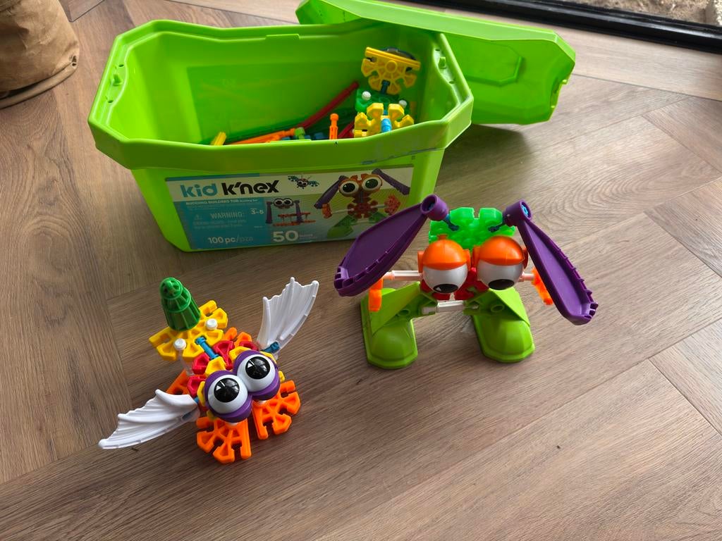 Kid K'nex 100-delige bouwset voor creatief speelplezier, Ophalen of Verzenden, Gebruikt, Bouwen