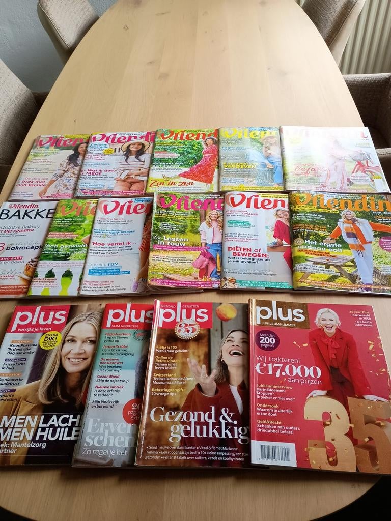 Vriendin tijdschriften/ Plus, Ophalen, Zo goed als nieuw, Damesbladen
