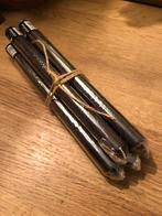 NIEUW POMAX KAARSEN ZWART 5 STUKS, Overige materialen, Zwart, Nieuw, Ophalen of Verzenden