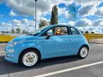 Fiat 500c 1.2 Spiaggina ‘58 cabrio special edition +trekhaak, Auto's, Voorwielaandrijving, Stof, 4 cilinders, Cabriolet