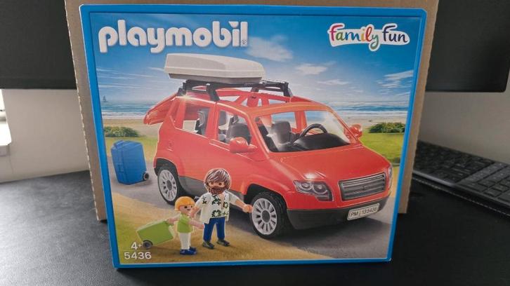 Playmobil 5436 Gezinsauto met dakkoffer nieuw in doos, Kinderen en Baby's, Speelgoed | Playmobil, Nieuw, Complete set, Ophalen of Verzenden
