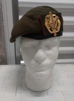 Baret Limburgse Jagers maat 60, Ophalen of Verzenden, Landmacht, Nederland, Helm of Baret